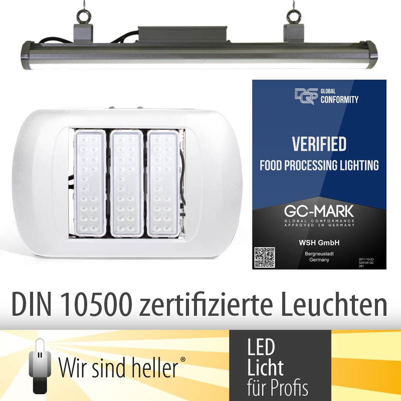 LED Leuchten für die Getränke- und Lebensmittelindustrie LED Leuchten für die Getränke- und Lebensmittelindustrie