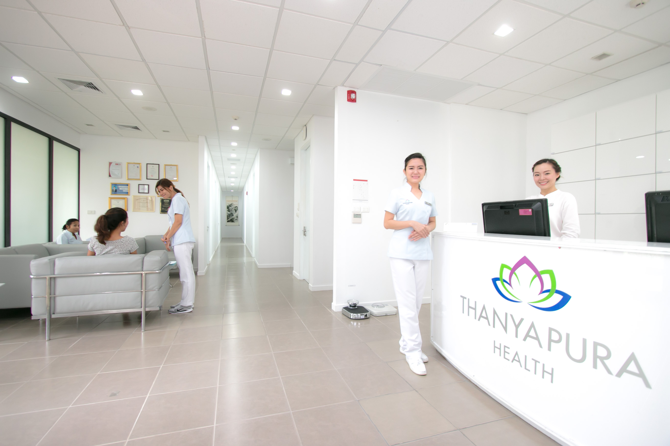 Zum Thanyapura Health and Sports Resort gehört eine eigene Klinik (Bildquelle: Thanyapura Health and