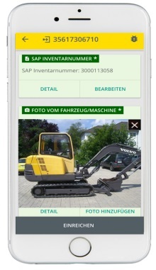 Screenshot aus der CEplus Service App. Bild: CEplus GmbH Screenshot aus der CEplus Service App. Bild: CEplus GmbH