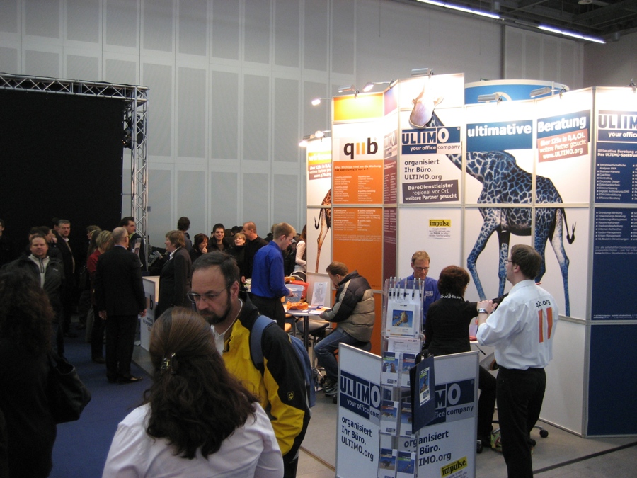 Ultimo ist nicht nur auf Messen aktiv für Gründer und kleine Unternehmen