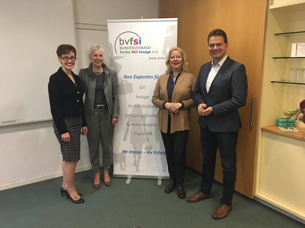 v.l. Anne Helen Wiese, Petra Schreiber, Birgit A. Eggerding, Bernd Braun