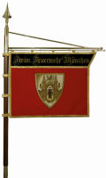 Die neue Standarte der Freiwilligen Feuerwehr München