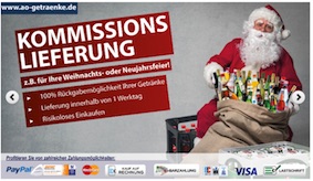 Weihnachten besser feiern: Mit dem großen Getränkelieferservice in Berlin A&O Getränke