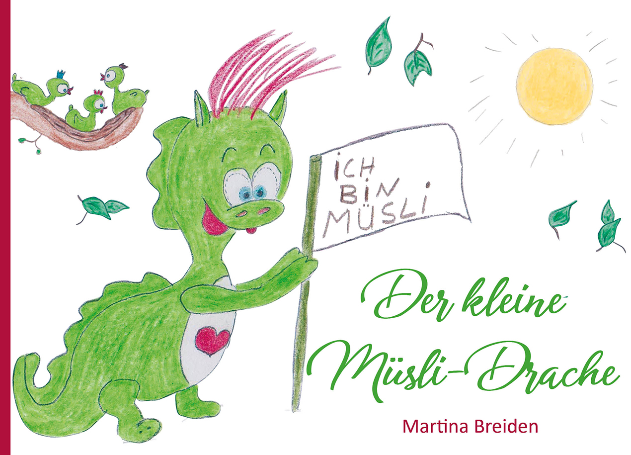 Dem kleinen Müsli-Drachen schmeckt das Müsli! Dem kleinen Müsli-Drachen schmeckt das Müsli!