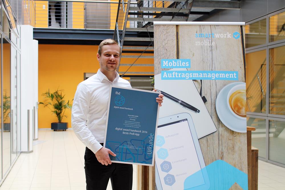 Die IT-Beratung PTSGroup gewinnt den digital award handwerk Die IT-Beratung PTSGroup gewinnt den digital award handwerk