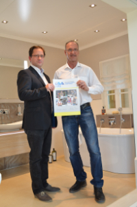 Steffen Tom , Geschäftsführer von C&M und Frank Kostet, Geschäftsführer der Koster GmbH Steffen Tom , Geschäftsführer von C&M und Frank Kostet, Geschäftsführer der Koster GmbH