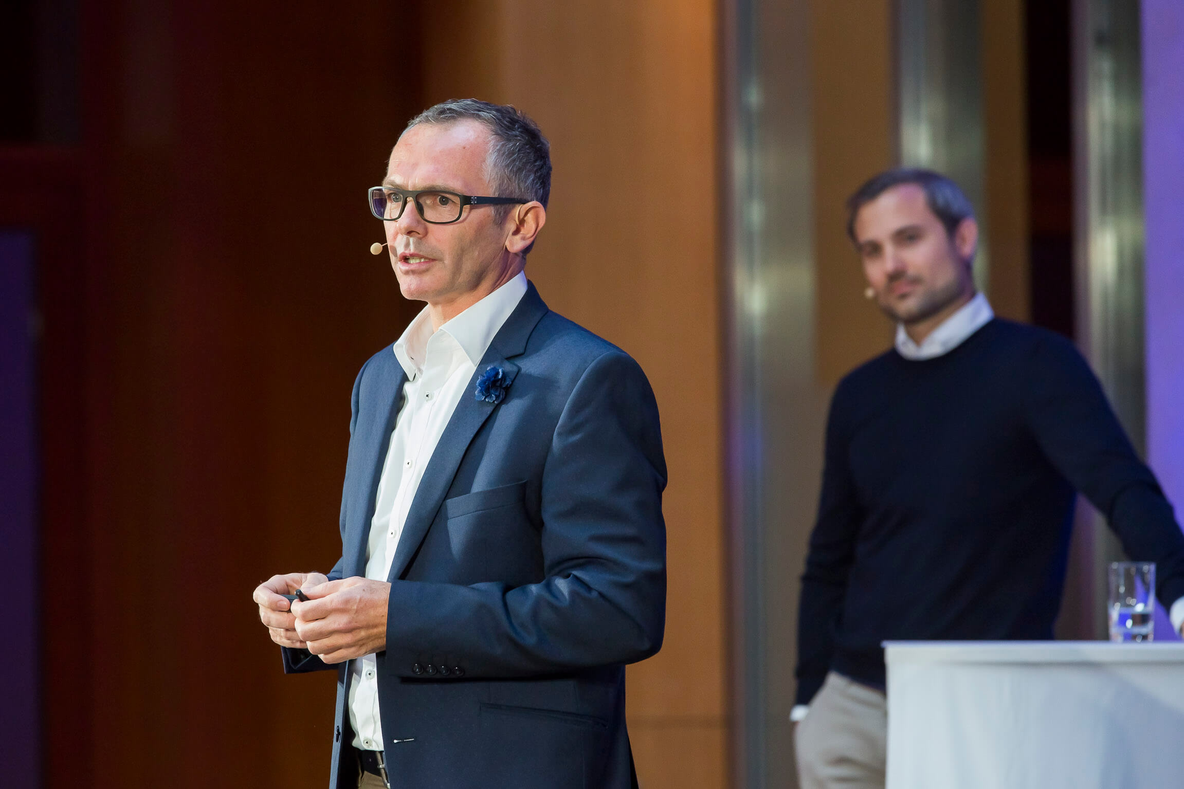 Joachim Rotzinger, Geschäftsführer der Haufe-Lexware GmbH& Co. KG, bei der Eröffnungsrede. (Bild Joachim Rotzinger, Geschäftsführer der Haufe-Lexware GmbH& Co. KG, bei der Eröffnungsrede. (Bild