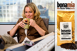 Kaffeegenuss mit bonamia