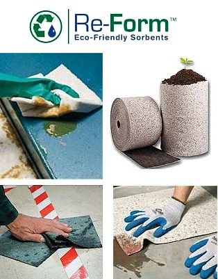 Umweltfreundliche Ölbindemittel aus Recyclingmaterial Umweltfreundliche Ölbindemittel aus Recyclingmaterial