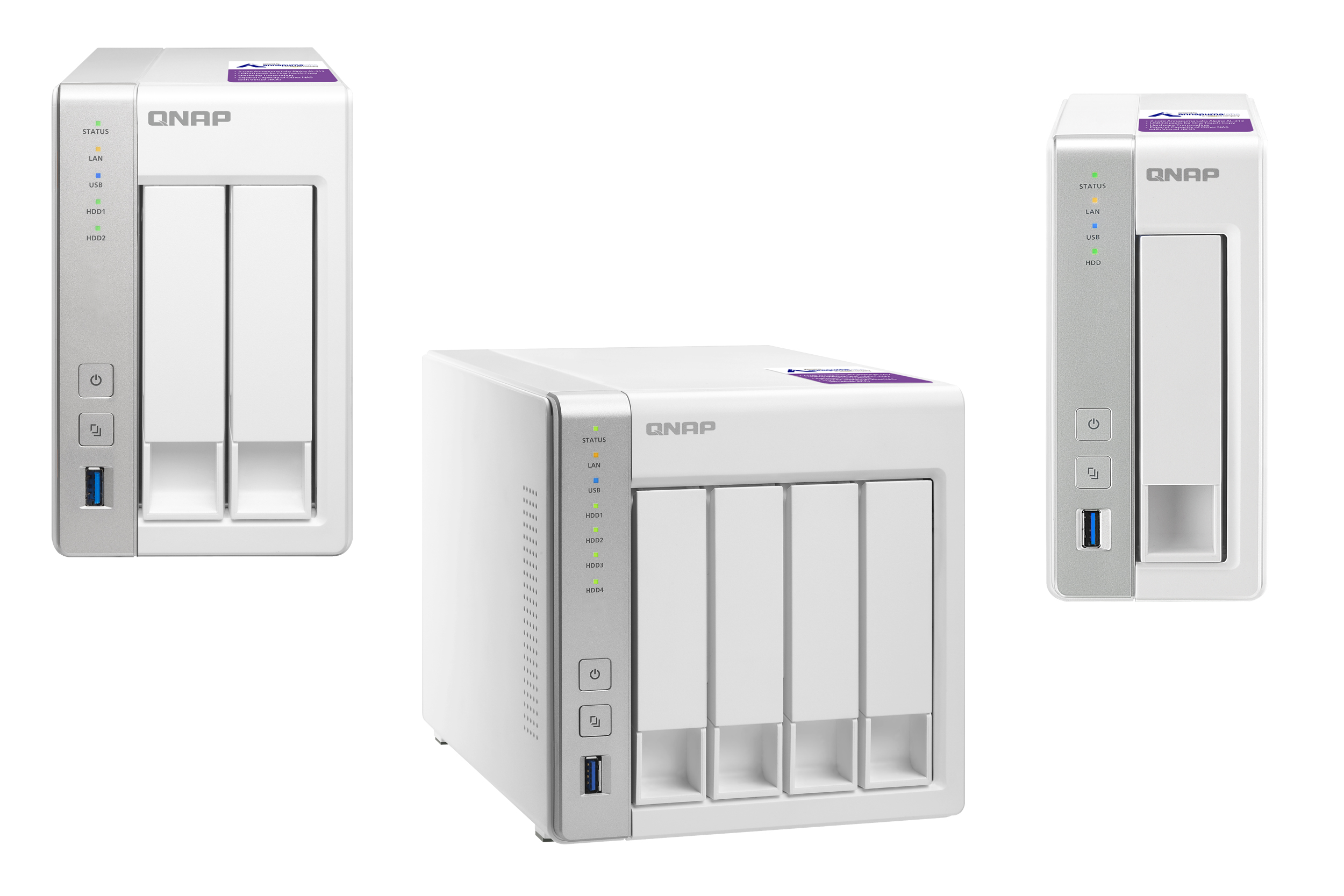 QNAP TS-x31P: NAS mit ARM-Cortex-A15-Dual-Core-Prozessor für Heim- und Kleinbüros (Bildquelle: QNAP)