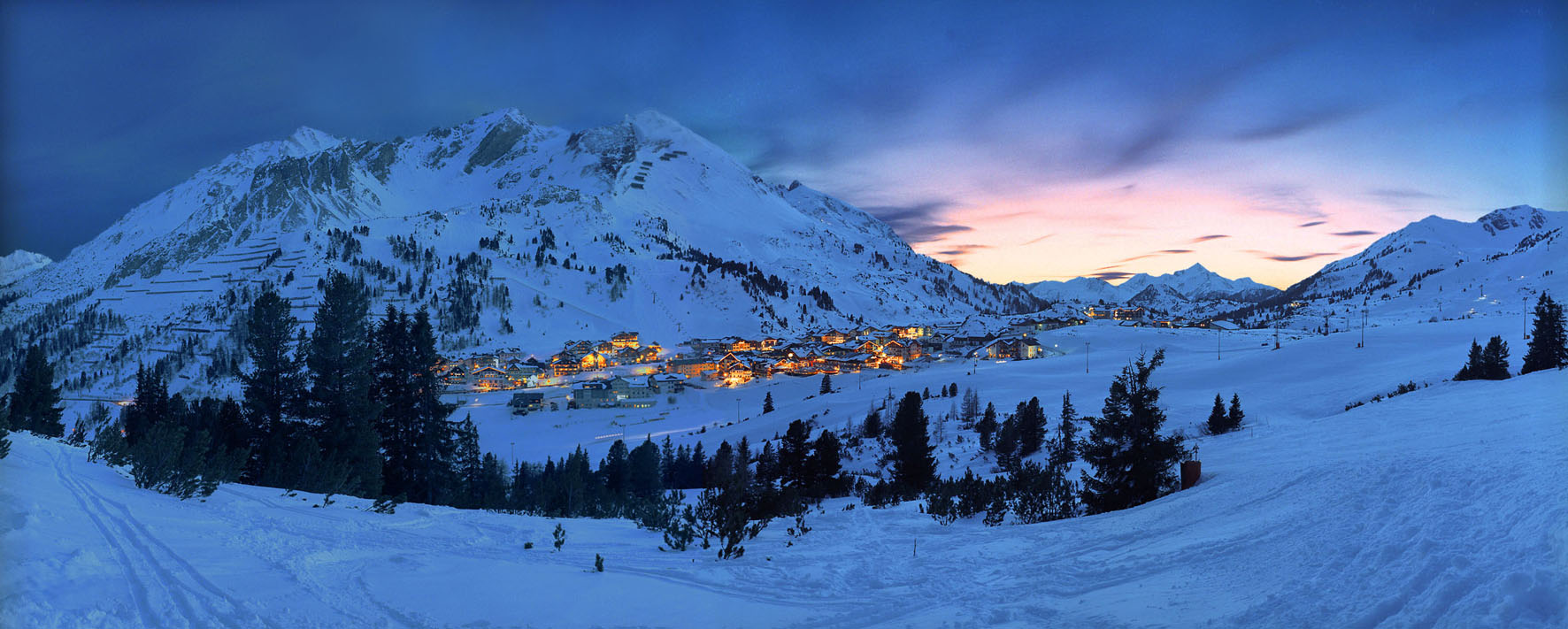 Abendstimmung in Obertauern,  © Obertauern