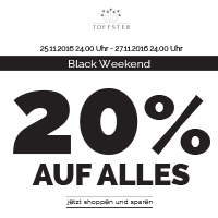 Black Weekend Sale bei Toffster Black Weekend Sale bei Toffster