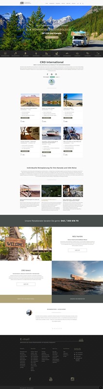 Screenshot CRD-Website Screenshot CRD-Website
