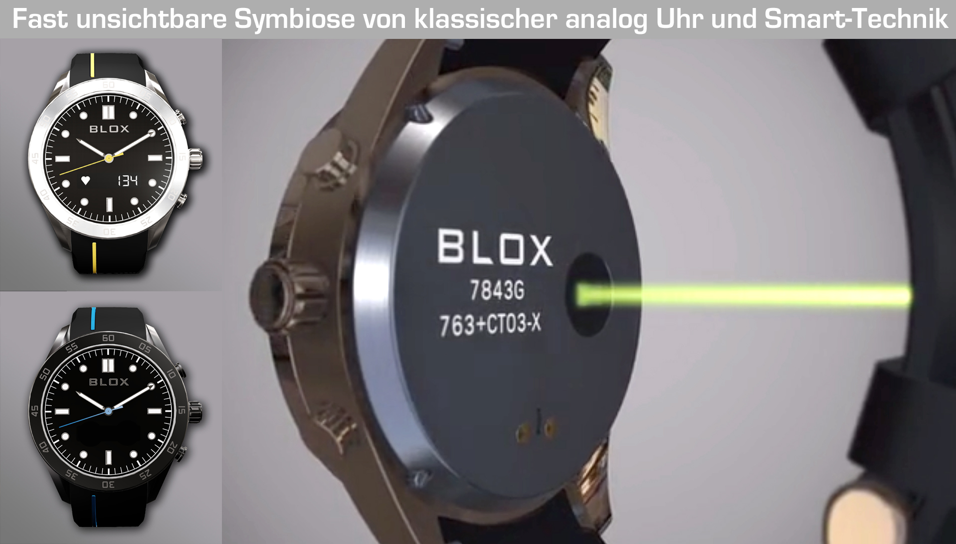 BLOX Smart Time - Stylish, Smart, Hybrid BLOX Smart Time - Stylish, Smart, Hybrid