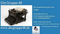 Schriftsteller und Literaturkenner gründen die Gruppe 48 Schriftsteller und Literaturkenner gründen die Gruppe 48