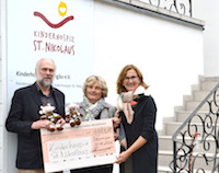 BBG spendete 8.888,88 € an das Kinderhospiz (Foto: Kinderhospiz St. Nikolaus). BBG spendete 8.888,88 € an das Kinderhospiz (Foto: Kinderhospiz St. Nikolaus).