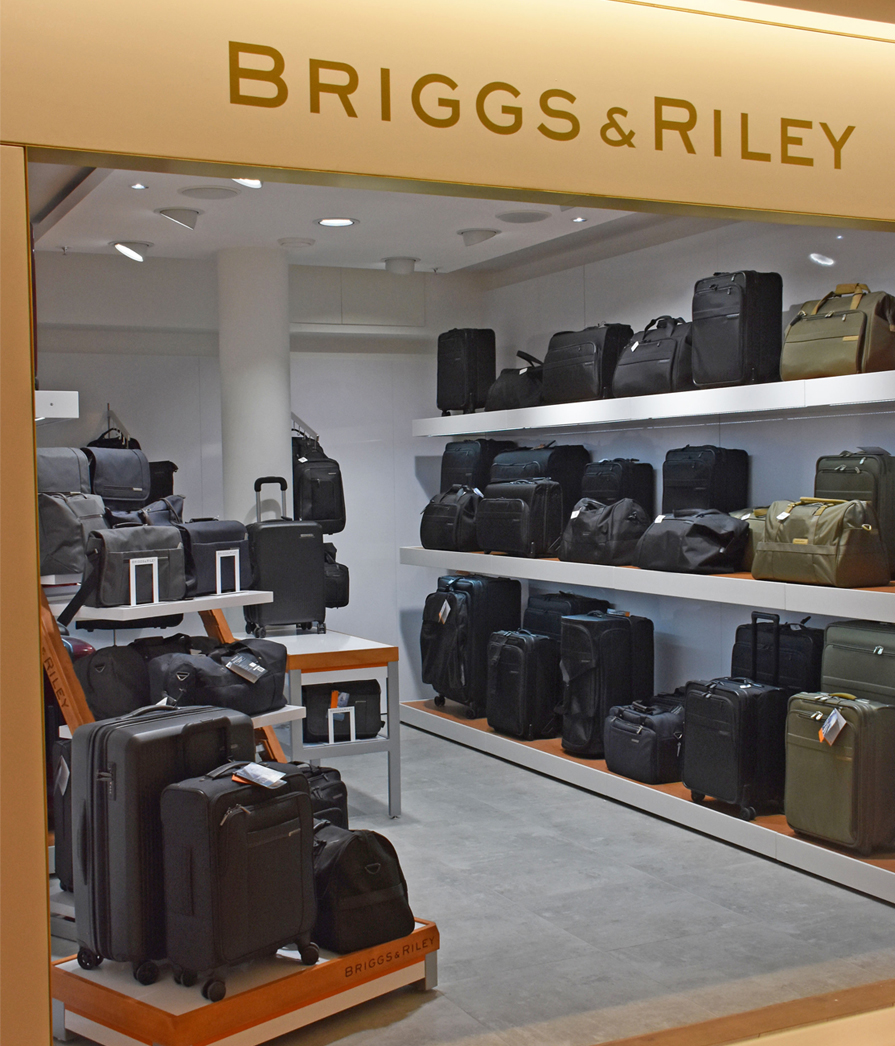 Der Briggs& Riley Store im Oberpollinger in München