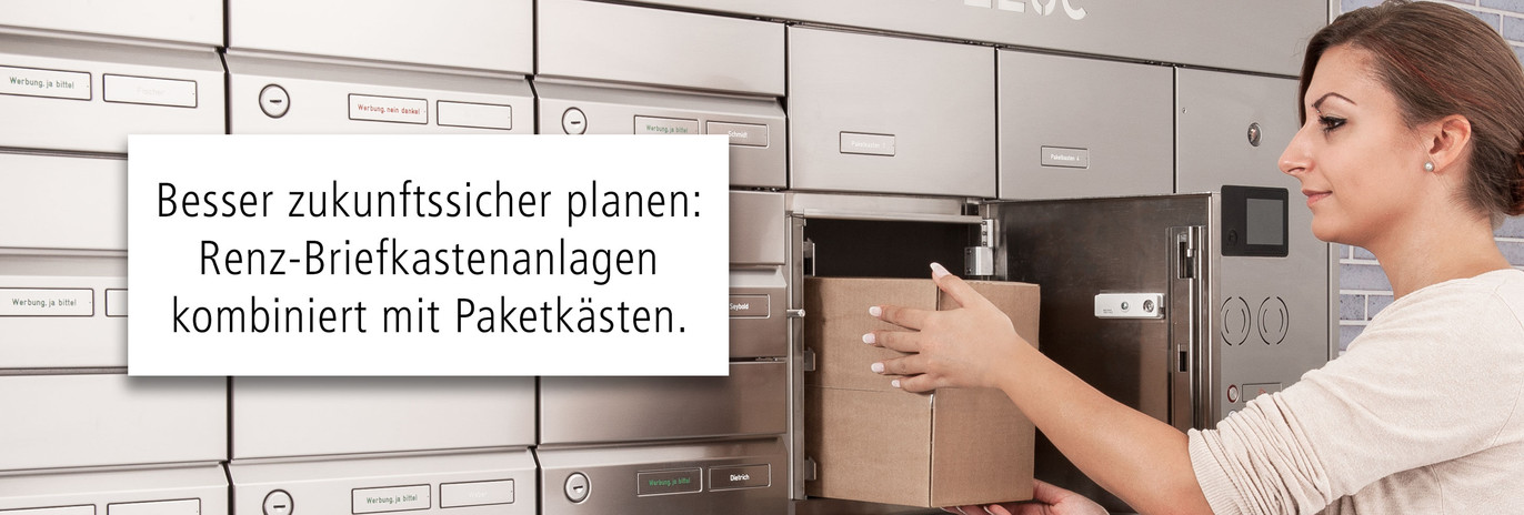 Briefkasten Renz für Pakete Briefkasten Renz für Pakete