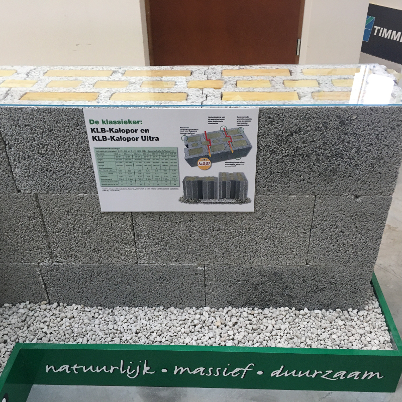 KLB präsentiert hochwärmedämmende Leichtbeton-Konstruktion im 