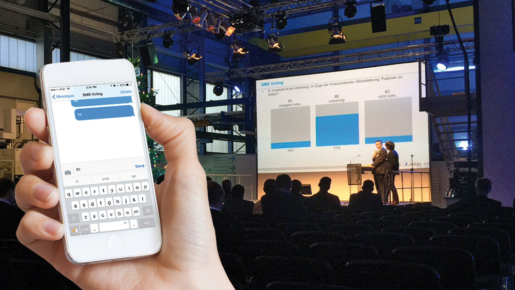 SMS Live Voting - Abstimmen per SMS SMS Live Voting - Abstimmen per SMS