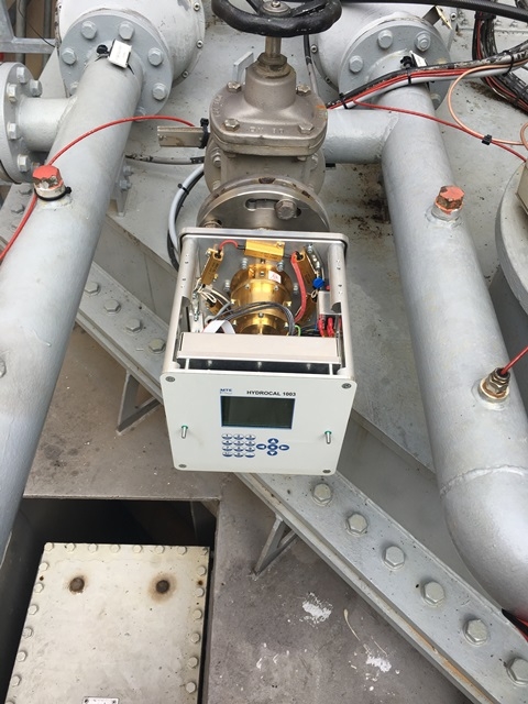 Hydrocal 1003-Geräte im Einsatz beim PSW Hohenwarte II (Bildquelle: @EMH Energie-Messtechnik GmbH) Hydrocal 1003-Geräte im Einsatz beim PSW Hohenwarte II (Bildquelle: @EMH Energie-Messtechnik GmbH)