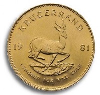 Goldmünze Krügerrand Goldmünze Krügerrand