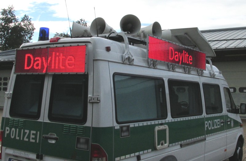 mobile LED-Videowand einfarbig