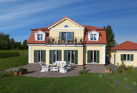 Charmantes Traumhaus mit Landhausoptik von Baufritz Charmantes Traumhaus mit Landhausoptik von Baufritz