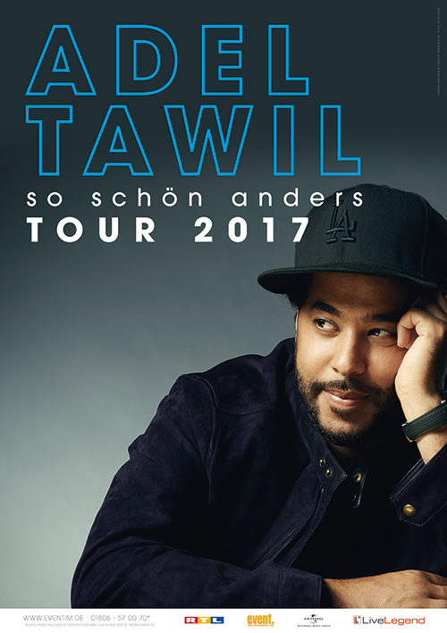 ?ADEL TAWIL - so schön anders Tour 2017?(Tourplakat)