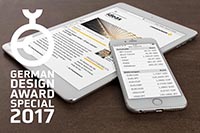 mediagami erhält Sonderauszeichnung des German Design Award 2017 für das Commerzbank ideas Online-Ma