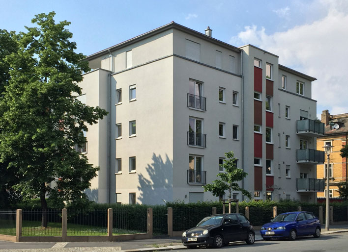 PORIT Porenbeton ist der Mauerwerkstoff für den Mehrfamilienhausbau in Ballungszentren. (Bildquelle: PORIT Porenbeton ist der Mauerwerkstoff für den Mehrfamilienhausbau in Ballungszentren. (Bildquelle: