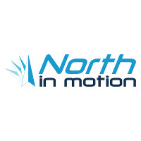 North in Motion Logo North in Motion Logo