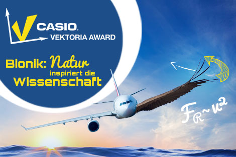 Der 12. CASIO Vektoria Award steht im Zeichen der Bionik