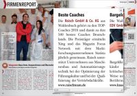 „TOP-Coach 2016“: Anne-Rose Raisch und Joachim Kipke vom RAISCH-Team