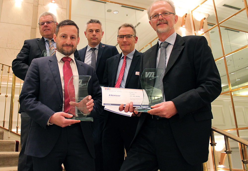 v.l: E. Noll (Richard Müller), M.Rau (CFL), T. Wilberg (Hoss), M. Riewe (LOXX), L. Klatt (Hoss) (Bil