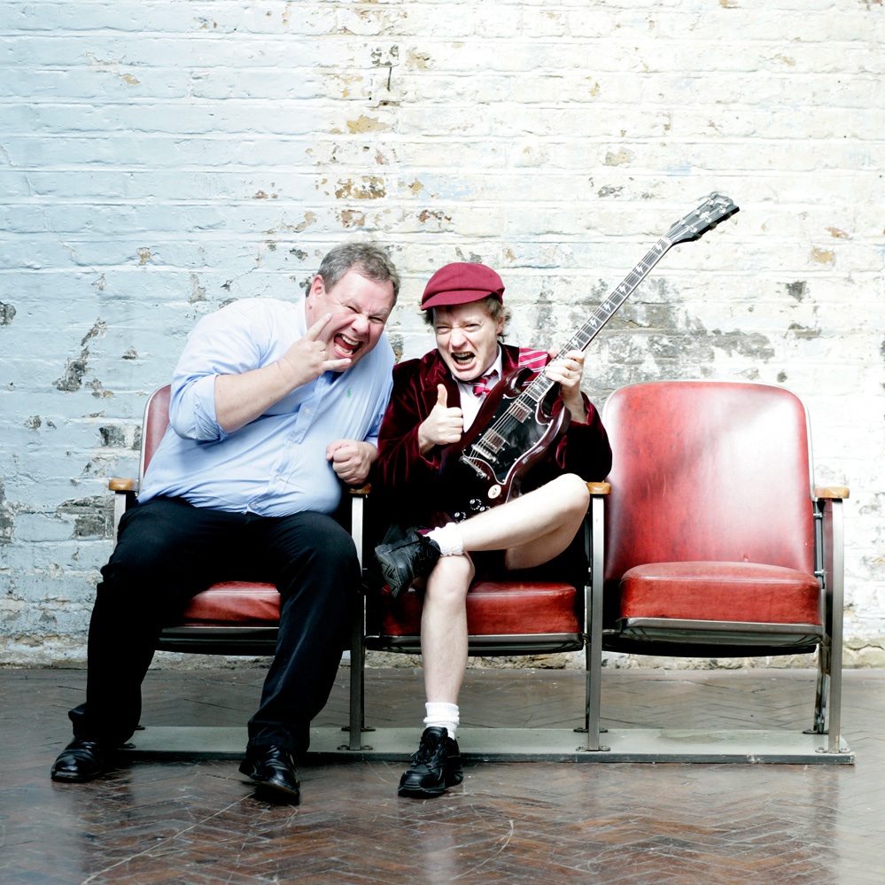 Guido Karp& Angus Young (AC/DC) (Bildquelle: Michael Koelsch / GKP.LA) Guido Karp& Angus Young (AC/DC) (Bildquelle: Michael Koelsch / GKP.LA)