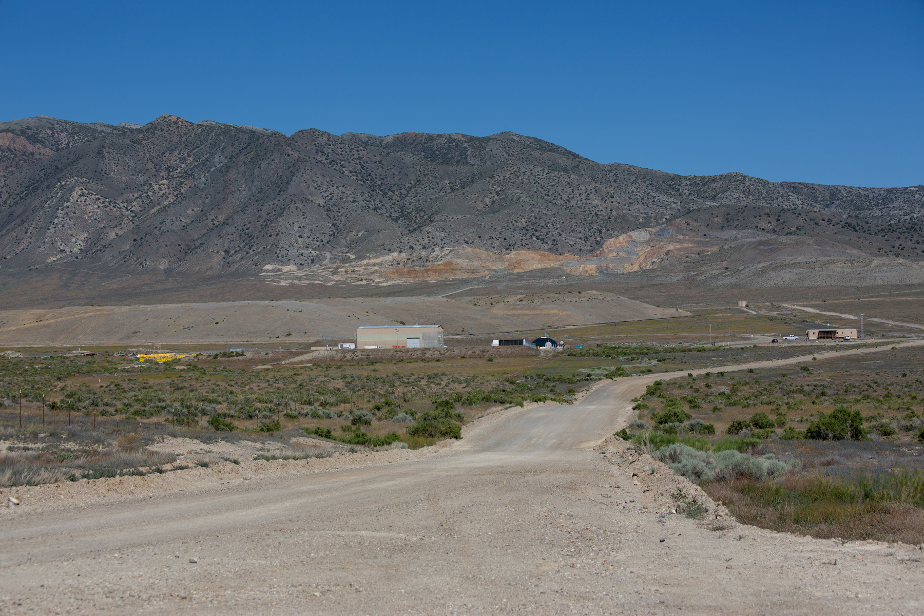 Vollansicht Pershing Gold Mine in Nevada