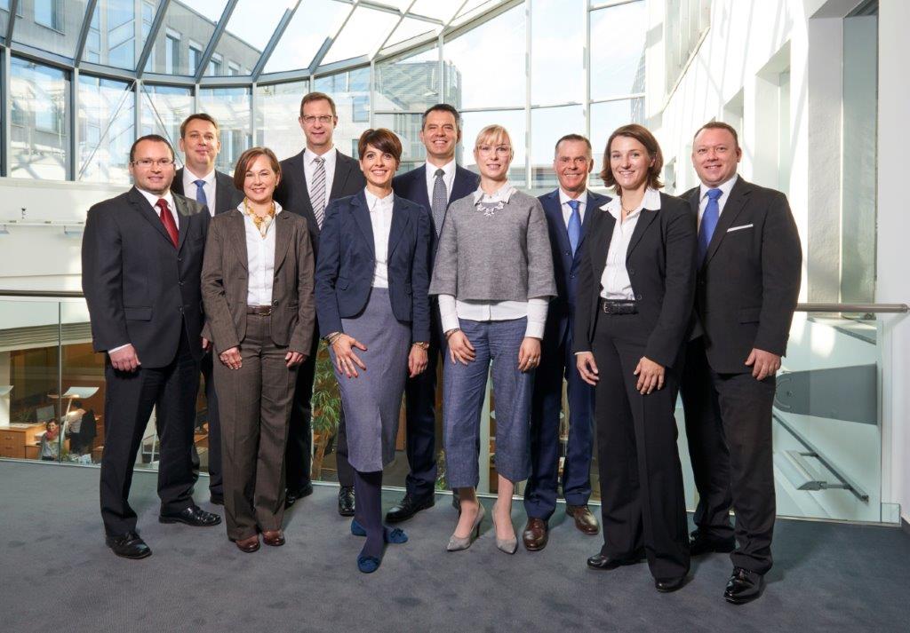 Das Team von Heidelberger Vermögen. Das Team von Heidelberger Vermögen.