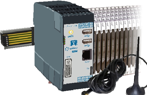 PACcubes Station von ProSign und Modbus RTU I/O Module von DRAGO Automation