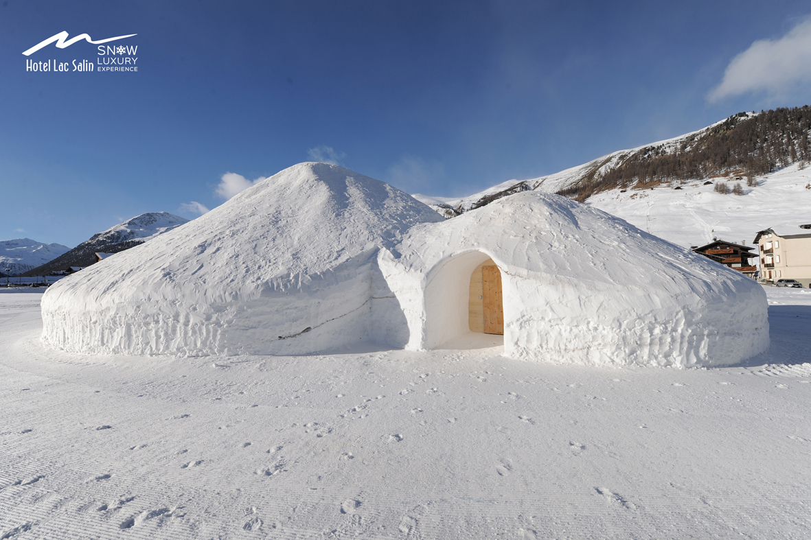 Snow Suite beim Hotel Lac Salin SPA & Mountain Resort in Lilvigno. Fotoquelle Lungolivigno