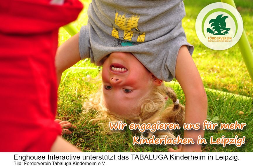 Enghouse Interactive unterstützt das TABALUGA Kinderheim in Leipzig. (Bildquelle: Förderverein Tabal
