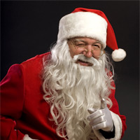 Heiß begehrt: der Weihnachtsmann