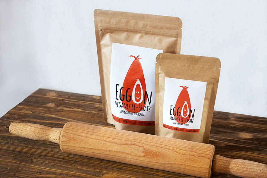 Eggon - 100% natürlicher Ei-Ersatz, vegan Eggon - 100% natürlicher Ei-Ersatz, vegan