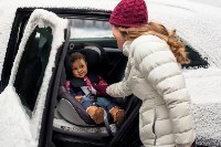 Sicher und warm mit der ganzen Familie im Winter unterwegs