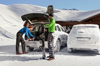 Einfach und bequem von der Piste aus das Auto vorwärmen