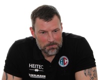(Foto: hl-studios, Erlangen) HCE-Trainer Robert Andersson: Leipzig ist leicht in der Favoritenrolle (Foto: hl-studios, Erlangen) HCE-Trainer Robert Andersson: Leipzig ist leicht in der Favoritenrolle