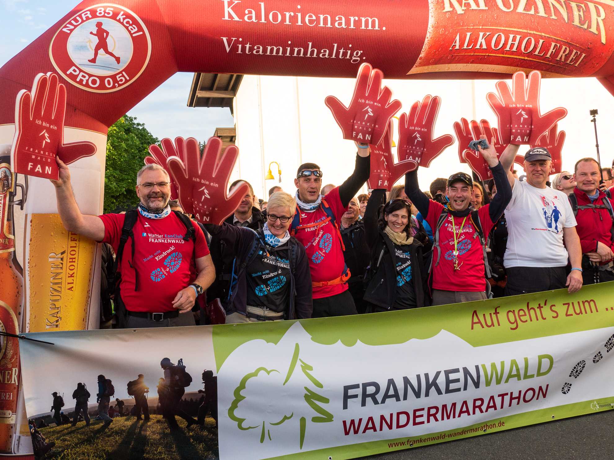 Vorfreude am Start (Bildquelle: @ Frankenwald Tourismus& M. Balkow) Vorfreude am Start (Bildquelle: @ Frankenwald Tourismus& M. Balkow)