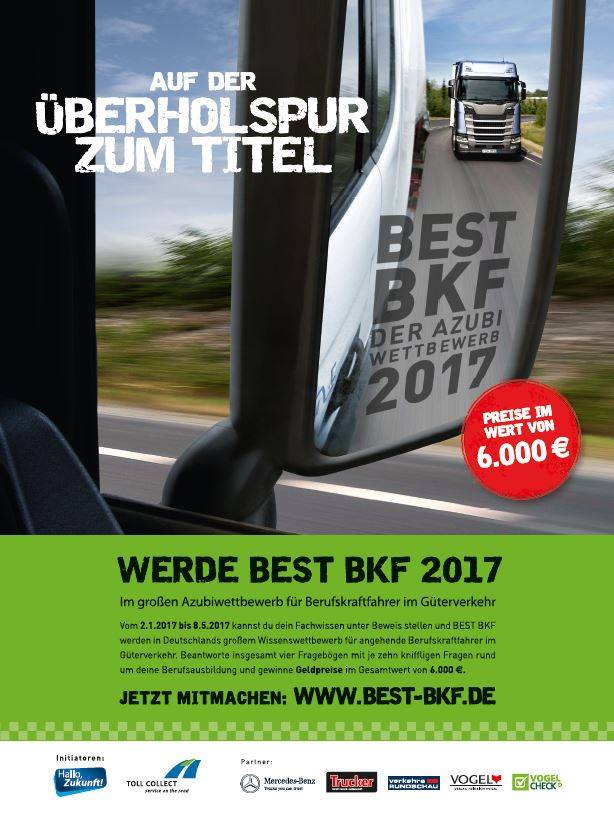 Tolle Gewinne warten auf die Teilnehmer von BEST BKF 2017.