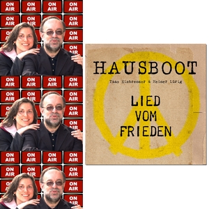 Roland Rube und Ariane Kranz On Air mit Hausboot Roland Rube und Ariane Kranz On Air mit Hausboot