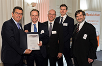 F.J. Pschierer, H. Keilhammer, S. Simon, M. Markgraf, H.-K. von Schönfeld (v.li.)